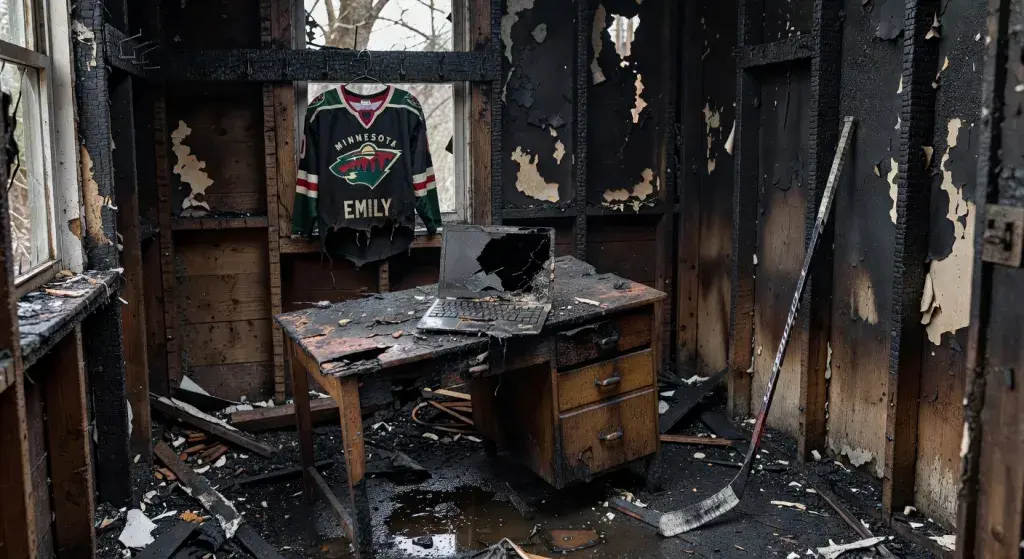 Preliminary investigation rules out arson in fatal Minnesota house fire that killed NHL reporter and her three children