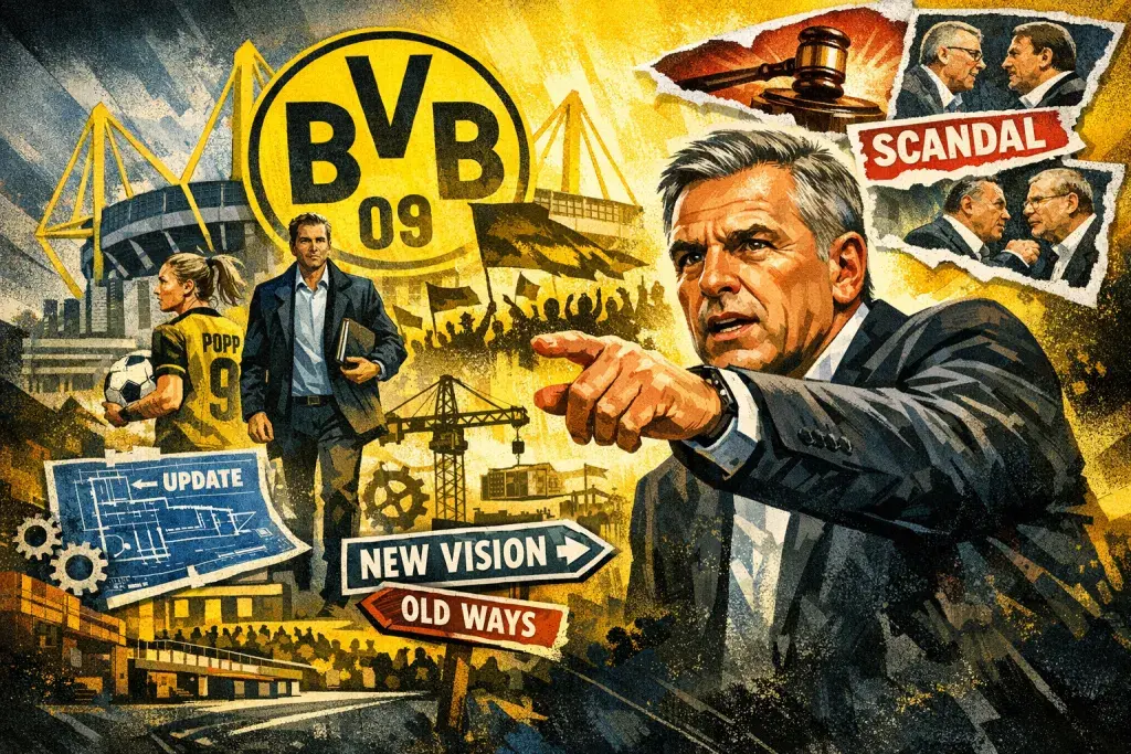 Carsten Cramer Moves to Reshape Borussia Dortmund With Urgency and Ambition